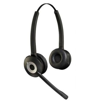 Jabra 14401-16 hoofdtelefoon/headset Draadloos Hoofdband Kantoor/callcenter Zwart (14401-16) thumbnail