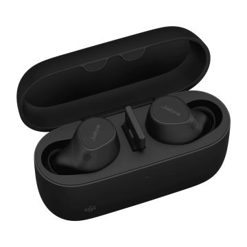 Jabra Evolve2 Buds Headset True Wireless Stereo (TWS) In-ear Oproepen/muziek Bluetooth Zwart (20797-999-989) thumbnail
