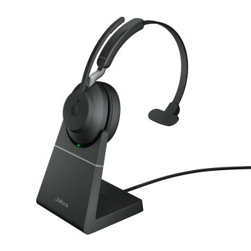 Jabra Evolve2 65 Headset Draadloos Hoofdband Kantoor/callcenter USB Type-A Bluetooth Oplaadhouder Zwart (26599-889-989) thumbnail