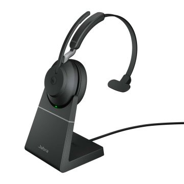 Jabra Evolve2 65 Headset Draadloos Hoofdband Kantoor/callcenter USB Type-A Bluetooth Oplaadhouder Zwart (26599-899-989) thumbnail