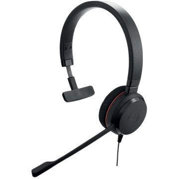 Jabra Evolve 20 Headset Bedraad Hoofdband Kantoor/callcenter USB Type-C Zwart (4993-823-189) thumbnail