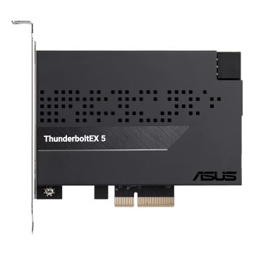 ASUS ThunderboltEX 5 interfacekaart/-adapter Intern Mini DisplayPort, USB 2.0, PCIe, USB Type-C, Thunderbolt, VGA (90MC0E50-M0EAY0) thumbnail
