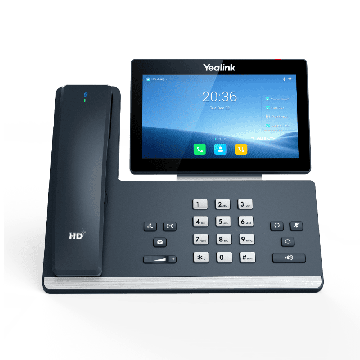 Yealink SIP-T58W PRO - VoIP-Telefon - mit Bluetooth-Schnittstelle mit Rufnummernanzeige - 10 Parteien Anruffunktion - SIP, SIP v (1301113) thumbnail