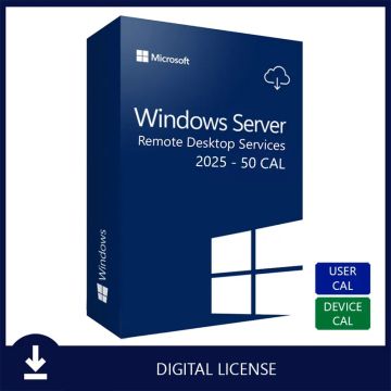 HP Windows Server 2025 RDS 1 Device CAL LTU ROK     P77119-B21 (P77119-B21) thumbnail