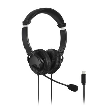 Kensington USB-C Hi-Fi Hoofdtelefoon met microfoon (K97457WW) thumbnail