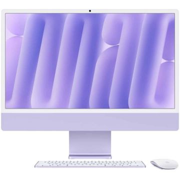 Apple iMac Violett CZ1E7-0121000 - 61cm(24‘‘) M4 8?Core CPU, 8?Core GPU, 24GB RAM, 1TB SSD, Standardglas, Magic Keyboard (CZ1E7-0121000) thumbnail