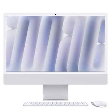 Apple iMac Silber CZ1EH-01000110 - 61cm(24'') M4 10-Core CPU, 10-Core GPU, 24GB RAM, 256GB SSD, Nanotexturglas, Magic Keyboard T (CZ1EH-01000110) thumbnail
