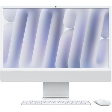 Apple iMac Silber CZ1EH-01100000 - 61cm(24‘‘) M4 10-Core CPU, 10-Core GPU, 24GB RAM, 512GB SSD, Standardglas, Magic Keyboard TID (CZ1EH-01100000) thumbnail