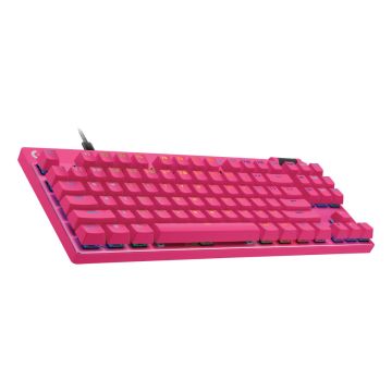 Logitech PRO X TKL RAPID MAGENTA - FRA - EMEA28I- (920-013249) thumbnail