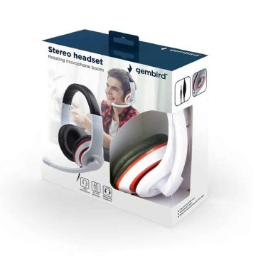Gembird MHS-03-BKRD - headset (MHS-03-BKRD) thumbnail