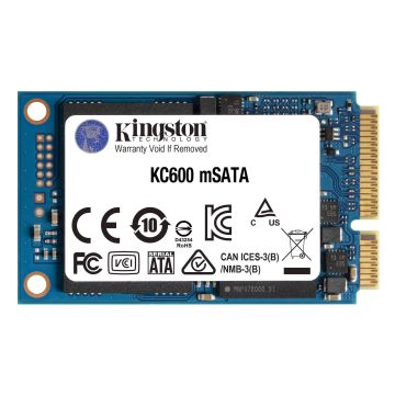 Kingston Technology 1024G SSD KC600 SATA3 mSATA (SKC600MS/1024G) thumbnail