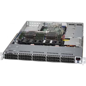 Super Micro Supermicro CSE-LB16AC2-R504W computer case Rack Black 500 W (CSE-LB16AC2-R504W) thumbnail