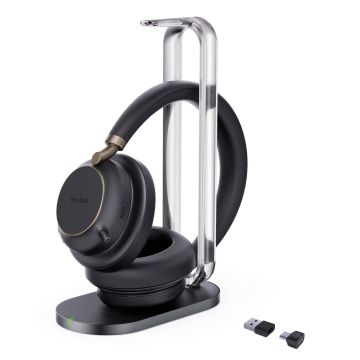 Yealink BH76 Plus met Oplaadstandaard UC Zwart USB-C/A Headset (1208700) thumbnail