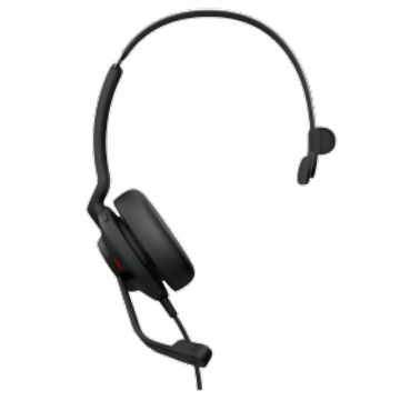 Jabra Evolve2 30 SE USB C/A MS Mono Headset Bedraad Handheld Kantoor/callcenter USB Type-C / USB Type-A Zwart (23189-899-779) thumbnail