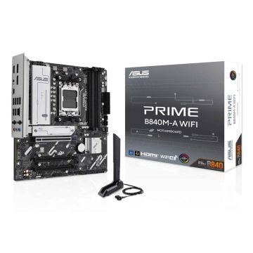ASUS PRIME B840M-A WIFI AMD B840 Socket AM5 micro ATX (90MB1J20-M0EAY0) thumbnail