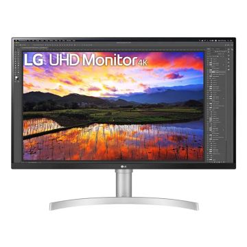 LG 32UN650K-W computer monitor 81,3 cm (32") 3840 x 2160 Pixels 4K Ultra HD LED Wit (32UN650K-W.AEU) thumbnail