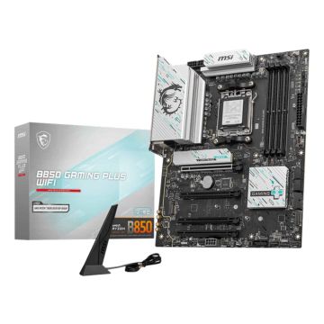 MSI B850 GAMING PLUS WIFI moederbord AMD B850 Socket AM5 ATX (7E56-001R) thumbnail