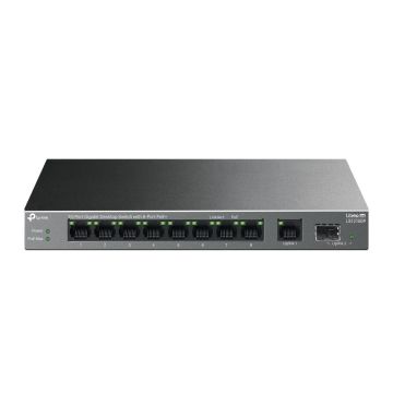 TP-Link LiteWave LS1210GP netwerk-switch Unmanaged Gigabit Ethernet (10/100/1000) Power over Ethernet (PoE) Zwart (LS1210GP) thumbnail