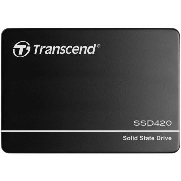 Transcend SSD420K - 128 GB SSD - internal - 2.5 Inch (6.4 cm) (TS128GSSD420K) thumbnail