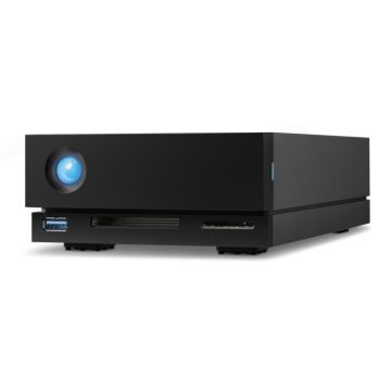 LaCie 1big Dock externe harde schijf 10000 GB Zwart (STHS10000800) thumbnail