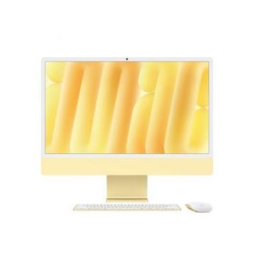 Apple iMac Gelb CZ1EK-01100110 - 61cm(24‘‘) M4 10-Core CPU, 10-Core GPU, 24GB RAM, 512GB SSD, Nanotexturglas, Magic Keyboard TID (CZ1EK-01100110) thumbnail