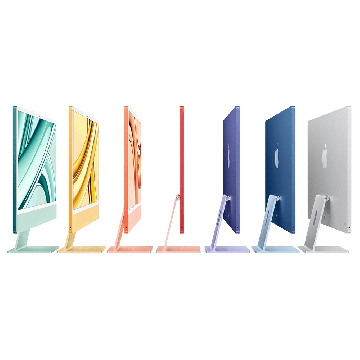 Apple iMac Orange CZ1EV-00100000 - 61cm (24‘‘) M4 10-Core CPU, 10-Core GPU, 16GB RAM, 512GB SSD, Standardglas, Magic Keyboard TI (CZ1EV-00100000) thumbnail