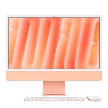 Apple iMac Orange CZ1EV-00300110 - 61cm(24‘‘) M4 10-Core CPU, 10-Core GPU, 16GB RAM, 2TB SSD, Nanotexturglas, Magic Keyboard TID (CZ1EV-00300110) thumbnail