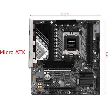 ASRock Phantom Gaming B860 Lightning WiFi Mainboard ATX LGA1851 B860 DDR5 WiFi 6E (90-MXBR2-A0UAYZ) thumbnail