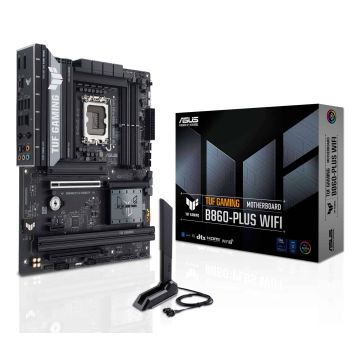 ASUS TUF GAMING B860-PLUS WIFI Intel B860 LGA 1851 (Socket V1) ATX (90MB1JL0-M0EAY0) thumbnail