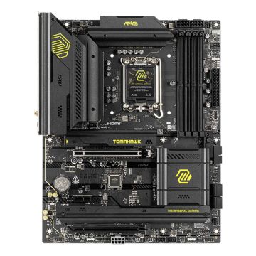 MSI MAG B860 TOMAHAWK WIFI moederbord Intel B860 LGA 1851 (Socket V1) ATX (7E39-001R) thumbnail