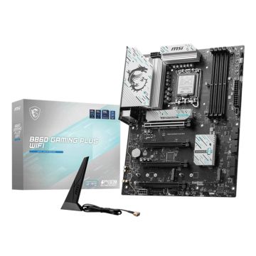 MSI B860 GAMING PLUS WIFI moederbord Intel B860 LGA 1851 (Socket V1) ATX (7E41-003R) thumbnail