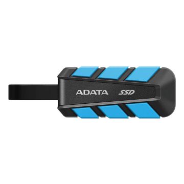 ADATA SC740 500 GB USB Type-C 3.2 Gen 2 (3.1 Gen 2) Zwart, Blauw (SC740-500G-CBU) thumbnail