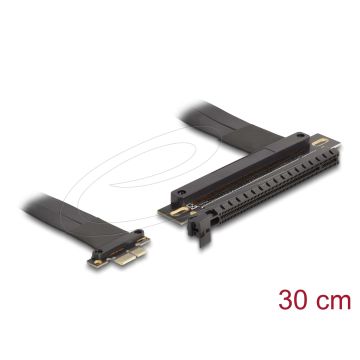 DELOCK Riser Karte PCI Express 3.0 x1 St > x16 Slot 30cm (81505) thumbnail