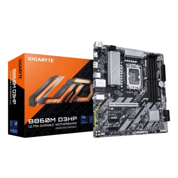 GIGABYTE B860M D3HP moederbord Intel B860 LGA 1851 (Socket V1) micro ATX (B860M D3HP 1.0) thumbnail
