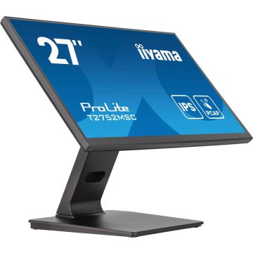 iiyama ProLite T2752MSC-B1AG computer monitor 68,6 cm (27") 1920 x 1080 Pixels Full HD LED Touchscreen Zwart (T2752MSC-B1AG) thumbnail