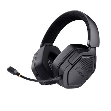 Trust GXT 493 Carus Gaming Headset - Draadloze gamingheadset – Bluetooth en USB verbinding – Afneembare microfoon – Zwart (25491) thumbnail