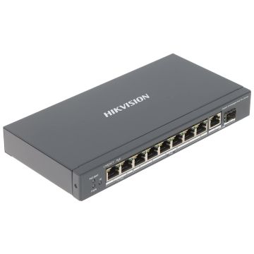 Hikvision Pro Series DS-3E0510HP-E - Switch - unmanaged - 6 x 10/100/1000 (PoE) + 2 x 10/100/1000 (Hi-PoE) + 1 x 10/100/1000 + 1 (DS-3E0510HP-E) thumbnail