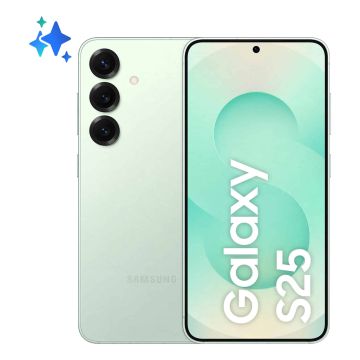 Samsung Galaxy S25 15,8 cm (6.2") Dual SIM Android 15 5G USB Type-C 12 GB 512 GB 4000 mAh Muntkleur (SM-S931BLGHEUB) thumbnail