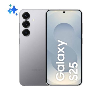 Samsung Galaxy S25 15,8 cm (6.2") Dual SIM Android 15 5G USB Type-C 12 GB 128 GB 4000 mAh Zilver (SM-S931BZSDEUB) thumbnail