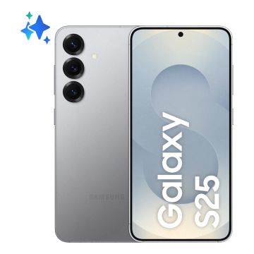 Samsung Galaxy S25 15,8 cm (6.2") Dual SIM Android 15 5G USB Type-C 12 GB 256 GB 4000 mAh Zilver (SM-S931BZSGEUB) thumbnail