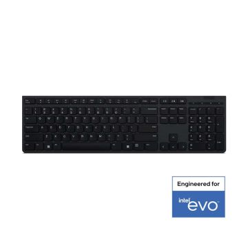 Lenovo 4Y41K04031 toetsenbord Kantoor RF-draadloos + Bluetooth Amerikaans Engels Grijs (4Y41K04031) thumbnail