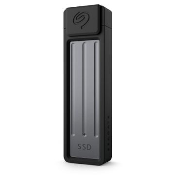 Seagate STMX2000400 Thunderbolt technologie 1 TB USB Type-C 3.2 Gen 2 (3.1 Gen 2) Grijs (STMX1000400) thumbnail