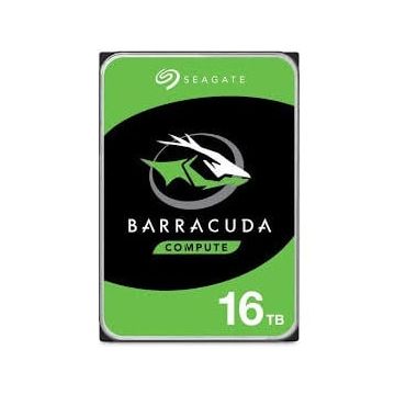 Seagate Barracuda 16TB interne harde schijf 7200 RPM 512 MB 3.5" SATA (ST16000DM001) thumbnail