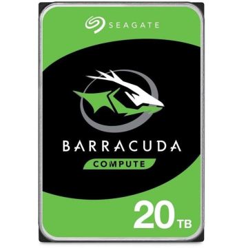 Seagate Barracuda 20TB interne harde schijf 7200 RPM 512 MB 3.5" SATA (ST20000DM001) thumbnail