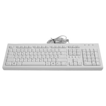 HP WHT UNVRSL Katydid wired USB KBD EUROA4 (904367-181) thumbnail