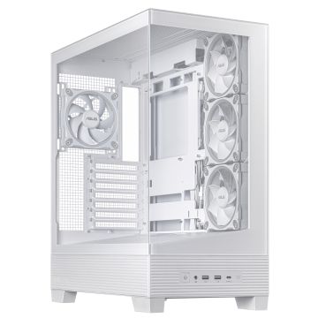 ASUS A31 Plus TG ARGB WHITE Midi Tower Wit (90DC00R3-B19000) thumbnail