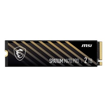 MSI SPATIUM M470 PRO PCIe 4.0 NVMe M.2 2 TB PCI Express 4.0 3D NAND (S78-440Q990-P83) thumbnail