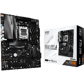 ASRock B850 Pro-A - bundkort - ATX - S (90-MXBQM0-A0UAYZ) thumbnail