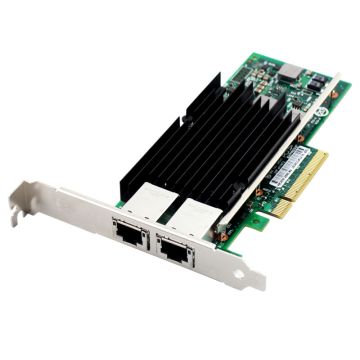 Intel Ethernet Converged Network Adapter X540-T2 - Netzwerkadapter - PCIe 2,1 x8 Low-Profile - 10Gb Ethernet x 2 (X540T2) (X540T2) thumbnail