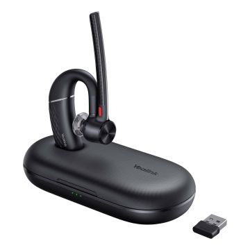Yealink BH71 Pro Headset Draadloos oorhaak Kantoor/callcenter USB Type-C Bluetooth Zwart (1208709) thumbnail